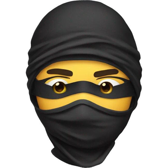 masked ninja  emoji