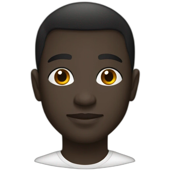 All black Côte d’Ivoire emoji