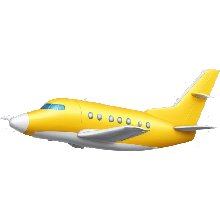 tails yellow airplane emoji