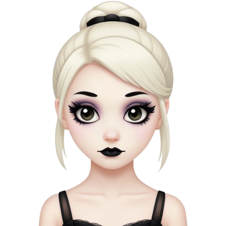 Emo ballerina emoji