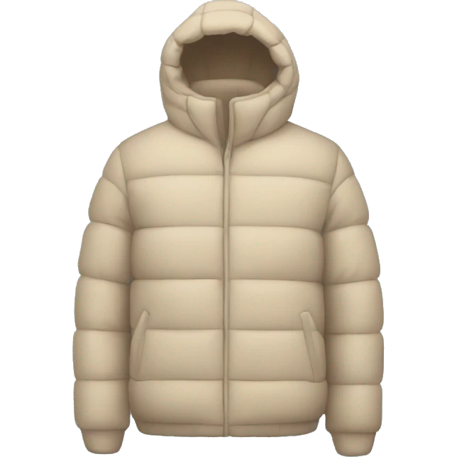 beige-winter-puffer-jacket emoji