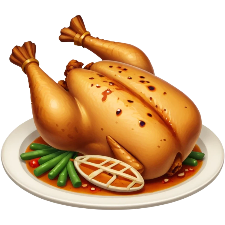 burned chicken dish emoji