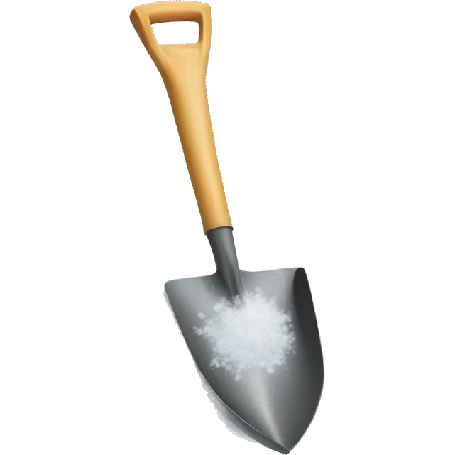 Shovel snow emoji