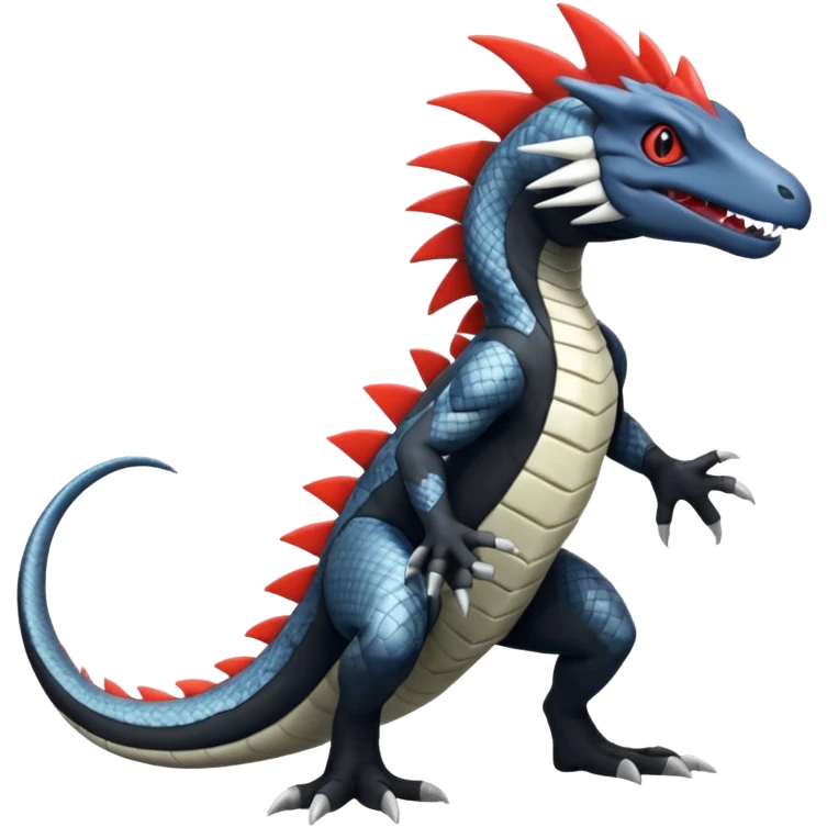 Salandit-Silvally-fusion (full body) emoji