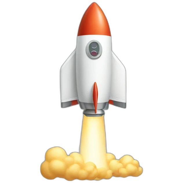 money rocket emoji
