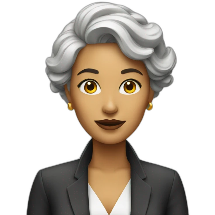 futurist woman emoji