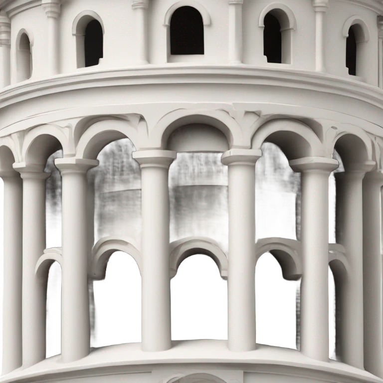Pisa tower emoji
