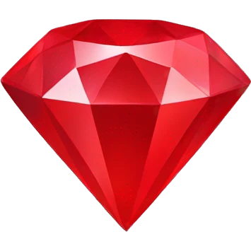 red diamond emoji