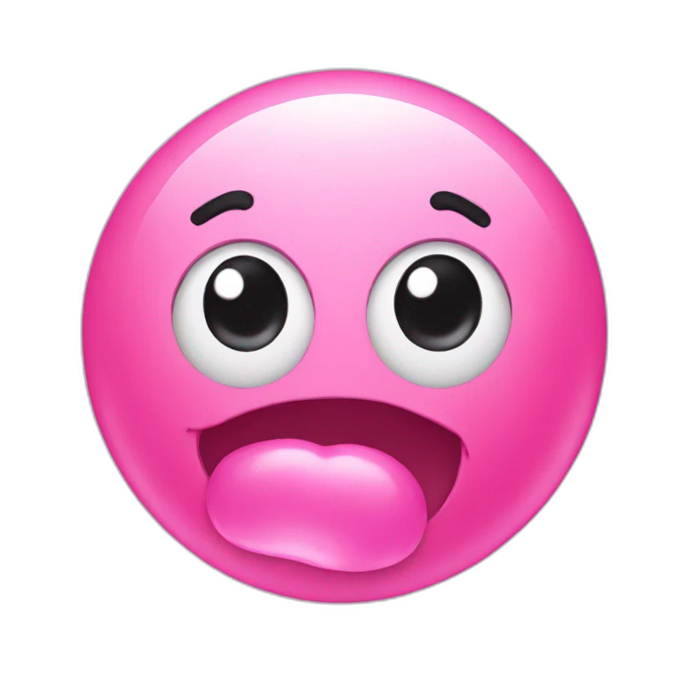 bubblegum emoji