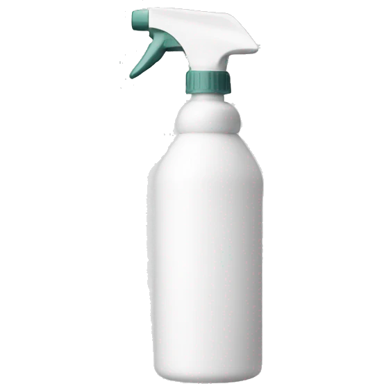 white spray bottle emoji