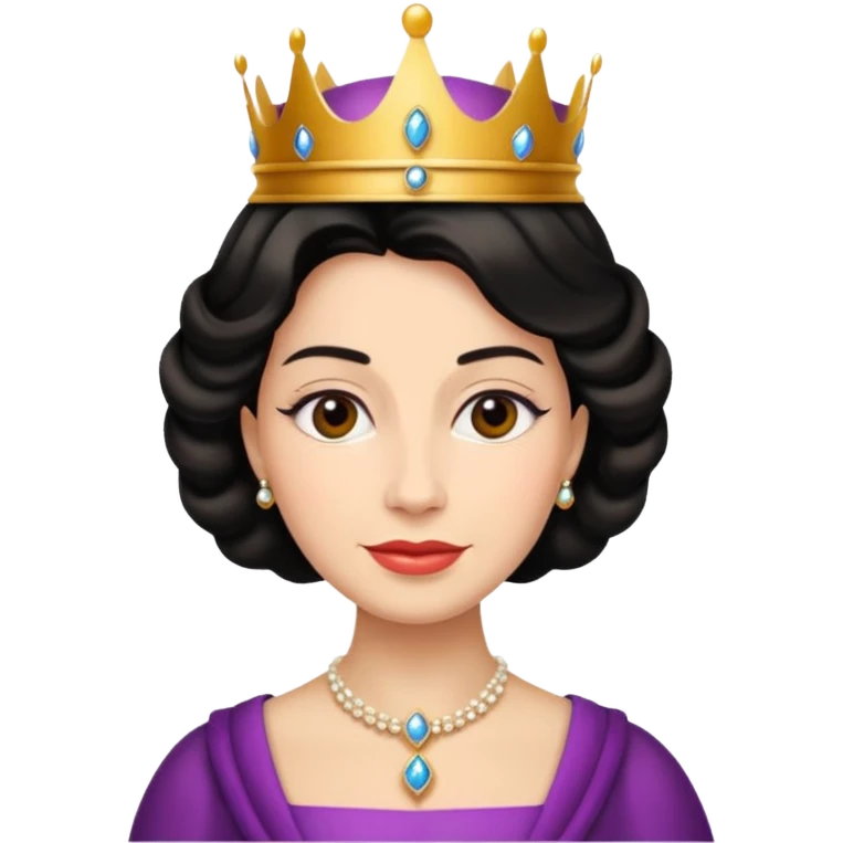 The queen  emoji