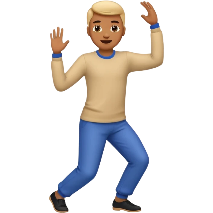 create a person emoji of Barcushake is the superpower name The mover & shaker who stays organised more fun and dancing more coloful male emoji