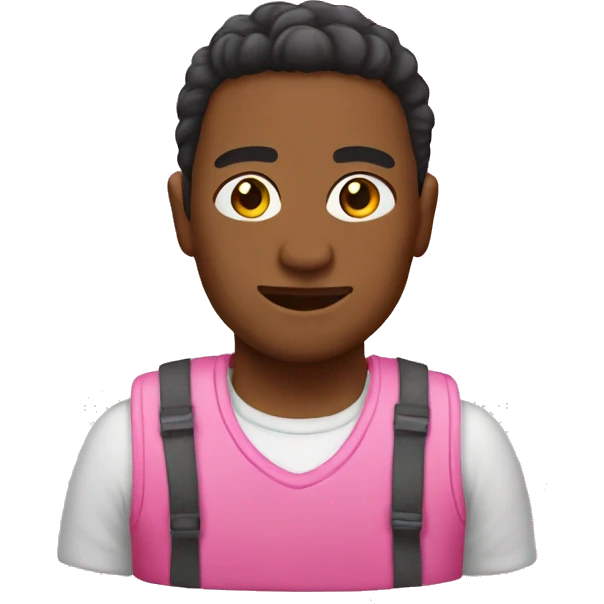 pembe para destesi  emoji
