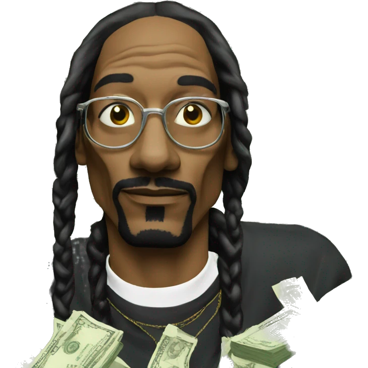 Snoop Dogg WITH MONEY emoji