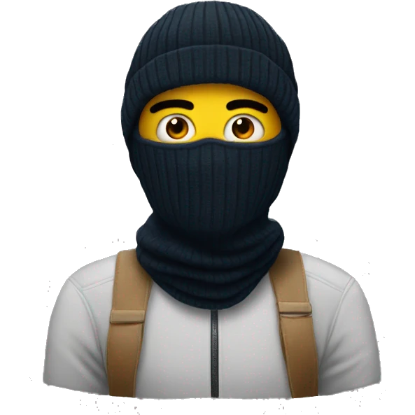 Ski mask Robert emoji
