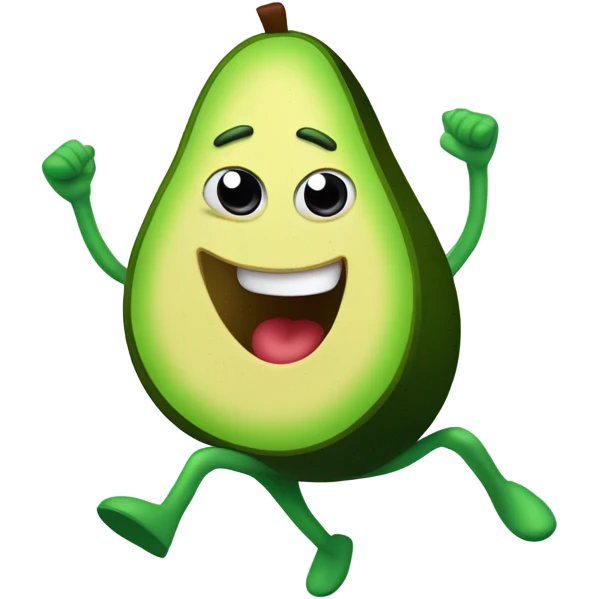 Guacamole dancing  emoji
