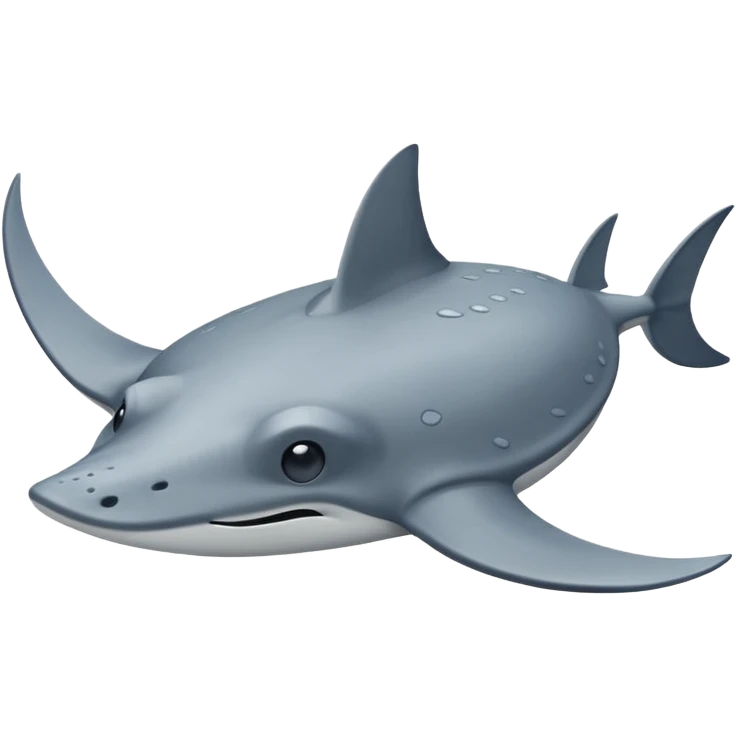 Tiny stingray  emoji