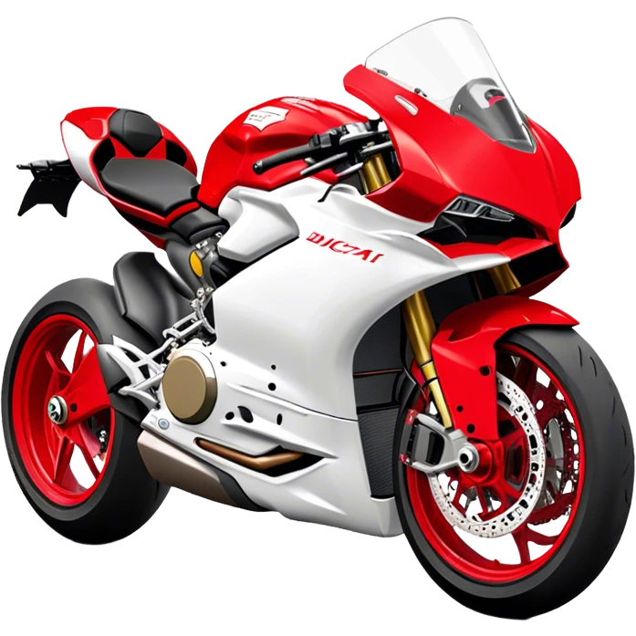 Ducati Panigale (Sportbike) - Ducati Panigale V4 (Model Year: 2022) (Iconic colour: Red) emoji