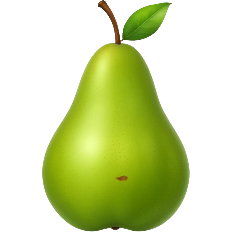 Pear emoji