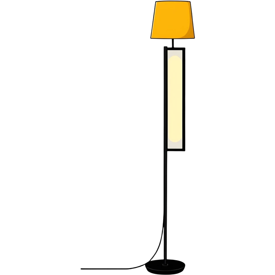 Modern Danish floor lamp emoji