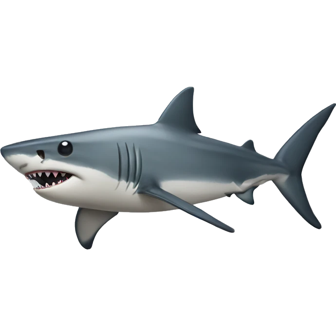 shark with a butt emoji