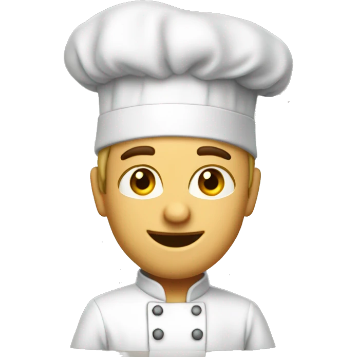 J'ai glisser chef emoji