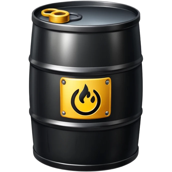 generate a realistic a barrel of oil emoji
