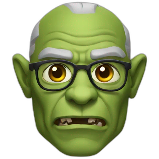 Professor orc emoji