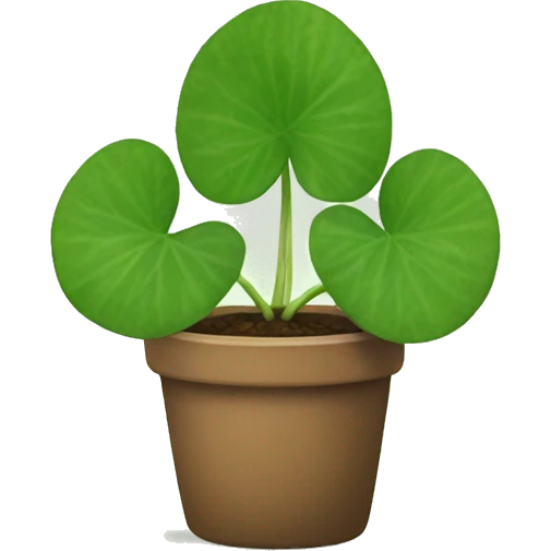 pilea plant emoji