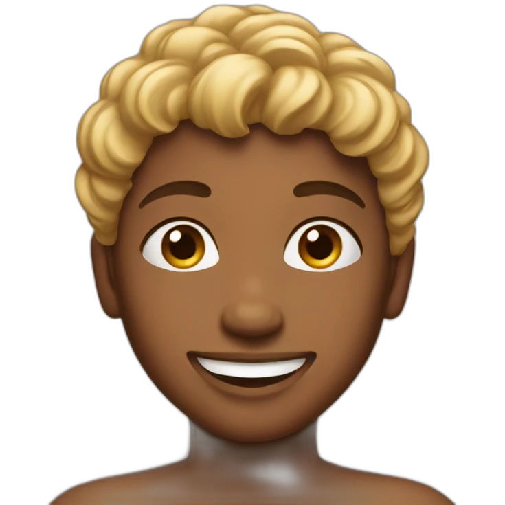 Moisturized happy clean young emoji