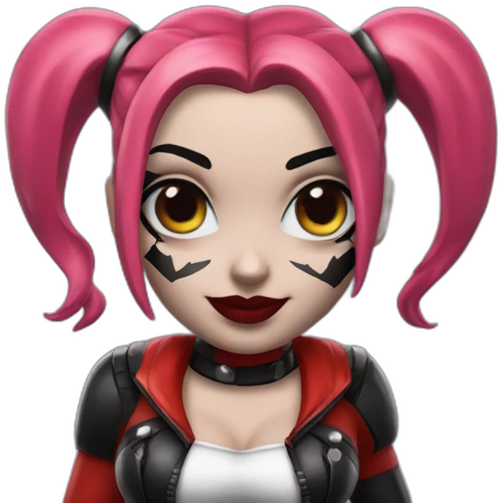 Harley Quinn Fumko pop emoji