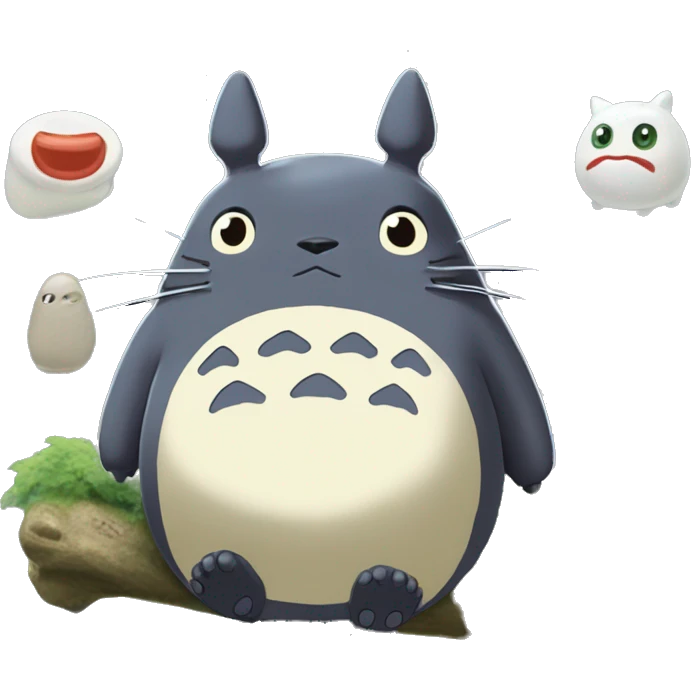 Studio Ghibli's My Neighbor Totoro emoji