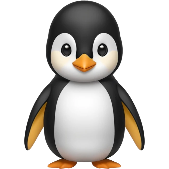Pingouin humain emoji