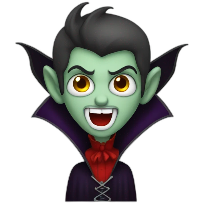 halloween vampire sang emoji