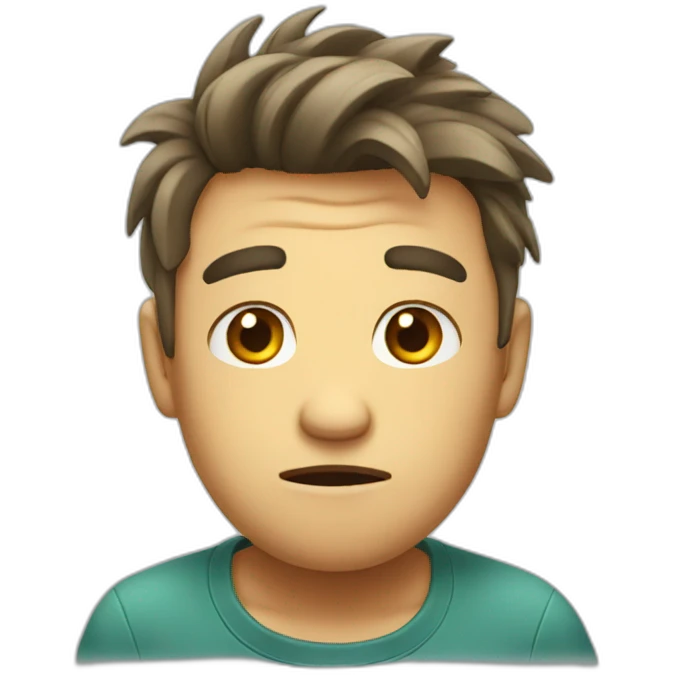 Embarrassed emoji