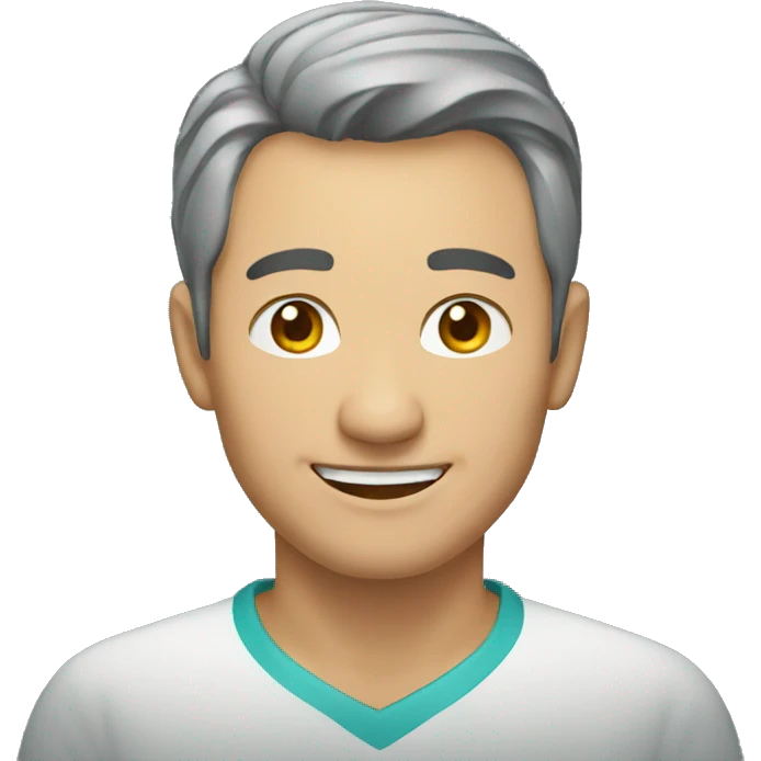 Kazachstan Man Smiling emoji