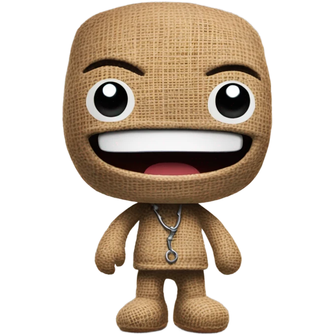 Sackboy from game emoji