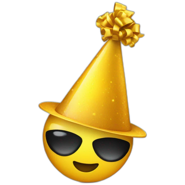 dance floor with party hat emoji