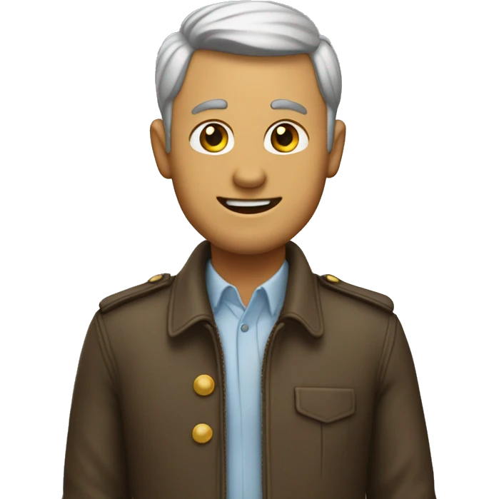 UN EMOJI D'UN HOMme qui porte le mallo des commore  emoji