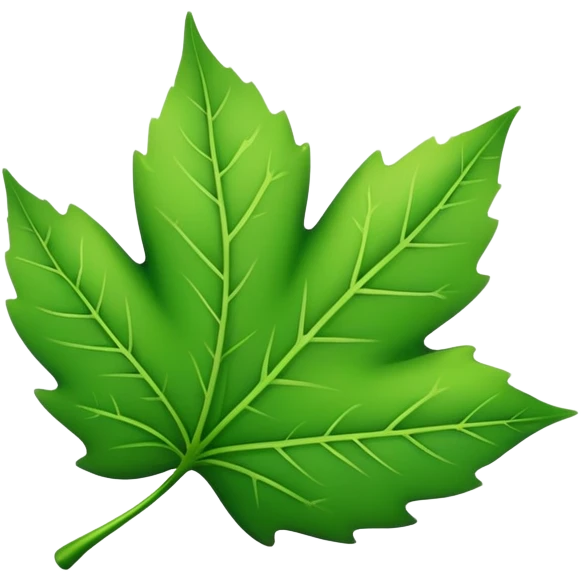A leaf coupon code emoji