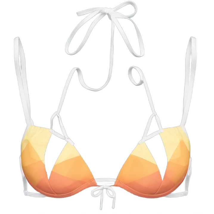 triangle bikini top emoji