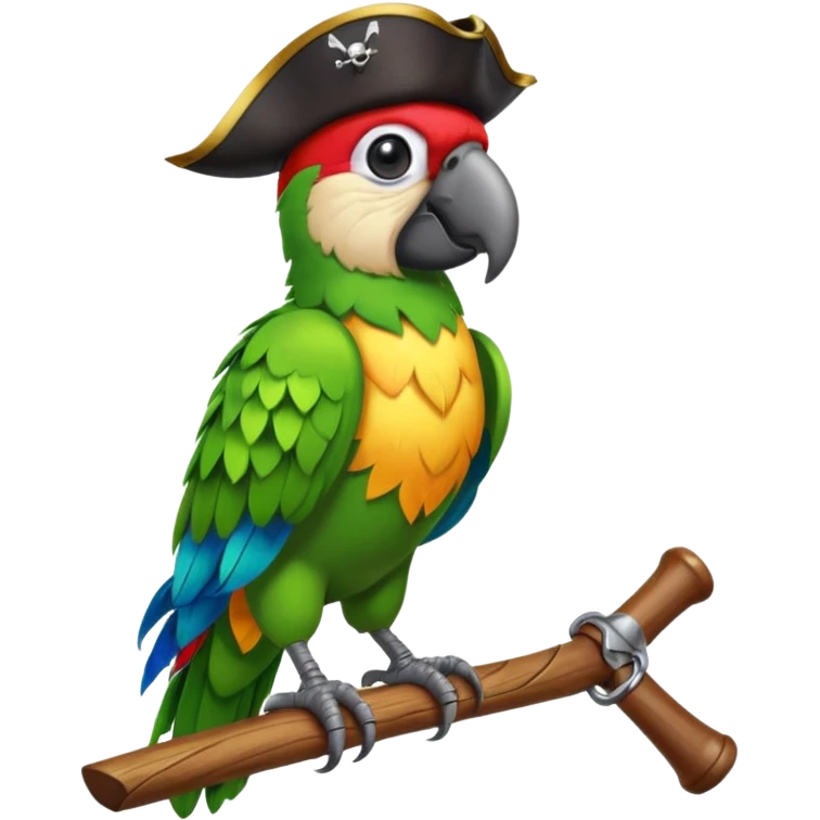 pirate parrot emoji