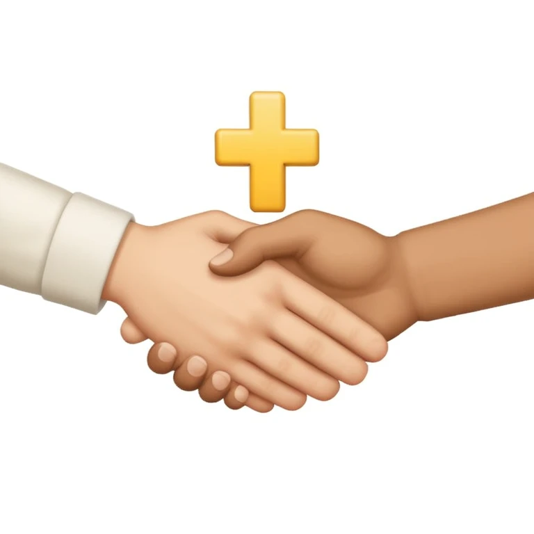 I want a hand shaking at god emoji emoji