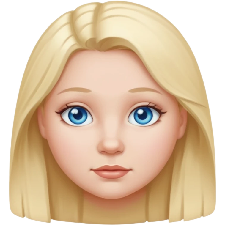 Blue yed 600 pound girl emoji