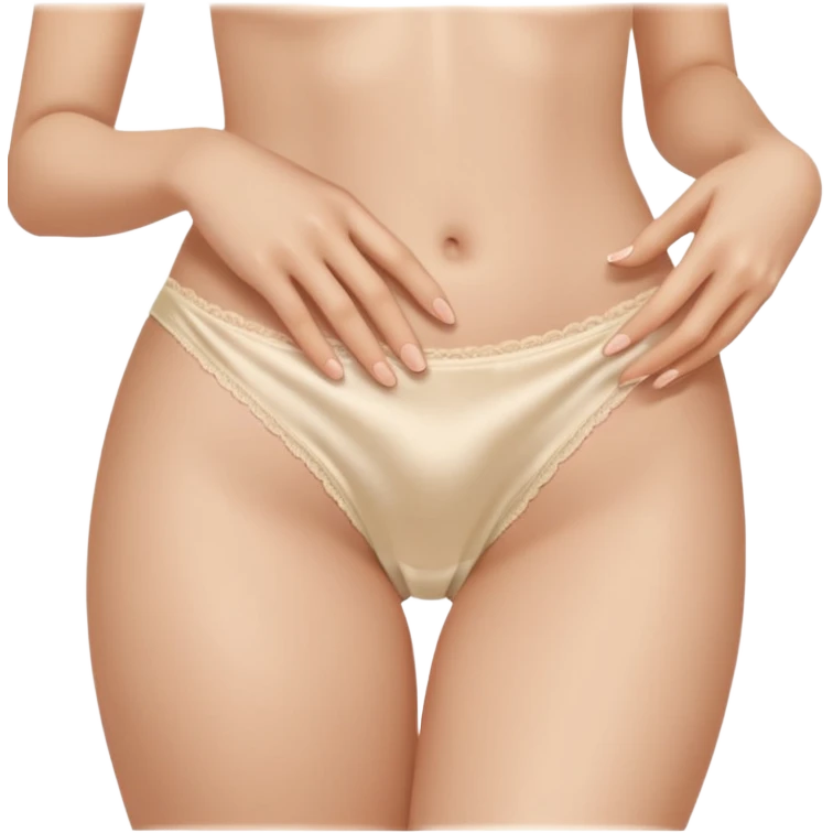 Fingering on panties emoji