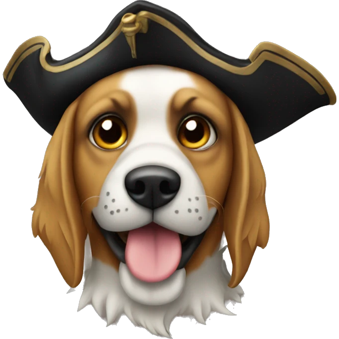pirate dog emoji