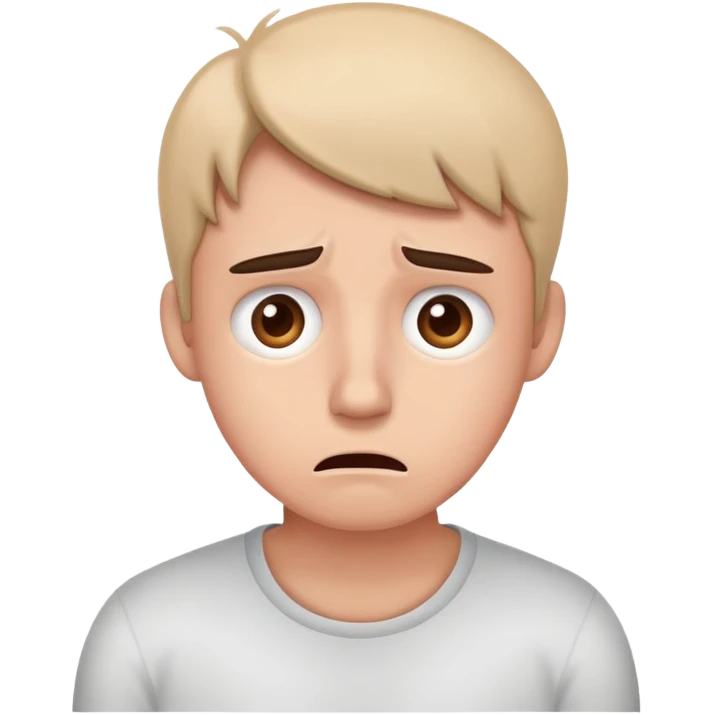 stressed person emoji
