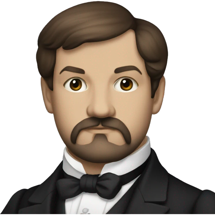 Claude Debussy upper body emoji