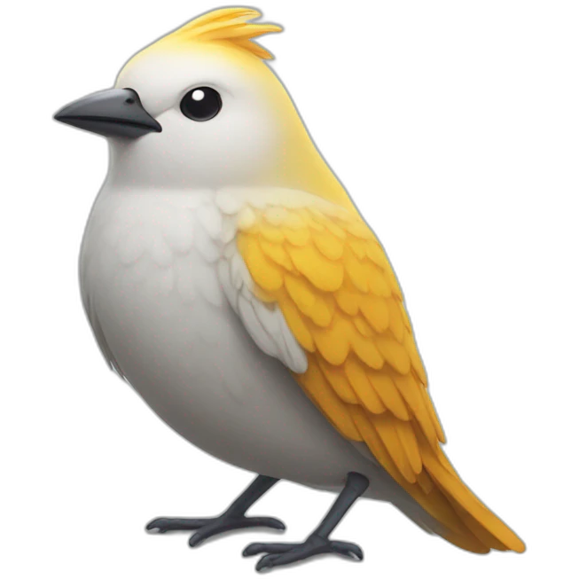 bird meditating emoji