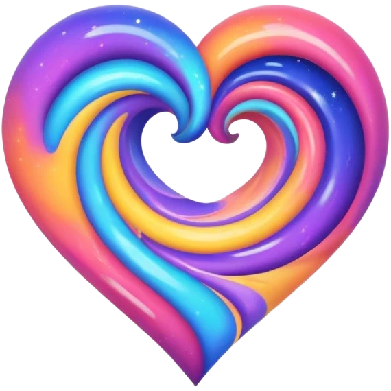 galaxy heart emoji